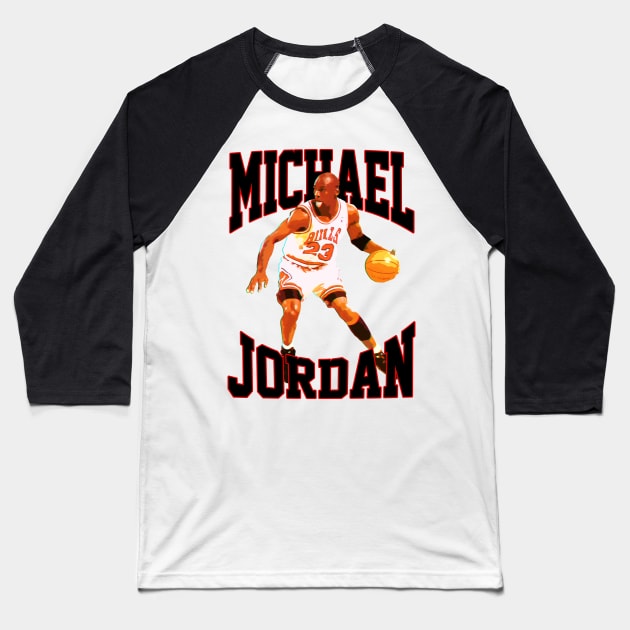 MJ 23 Baseball T-Shirt by RetroVania